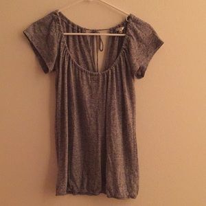 Gray Charlotte Russe Top